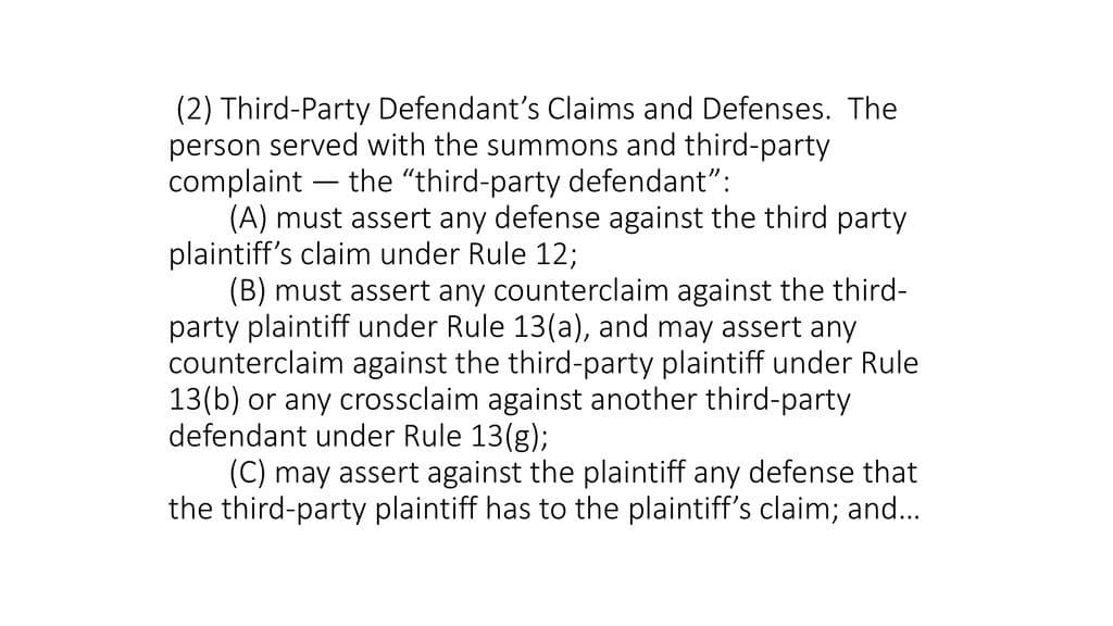 Subrogation Rights