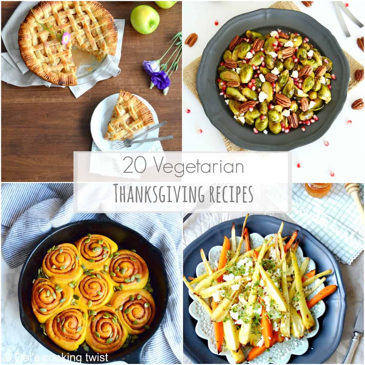 Thanksgiving food ideas for a vegetarian diet