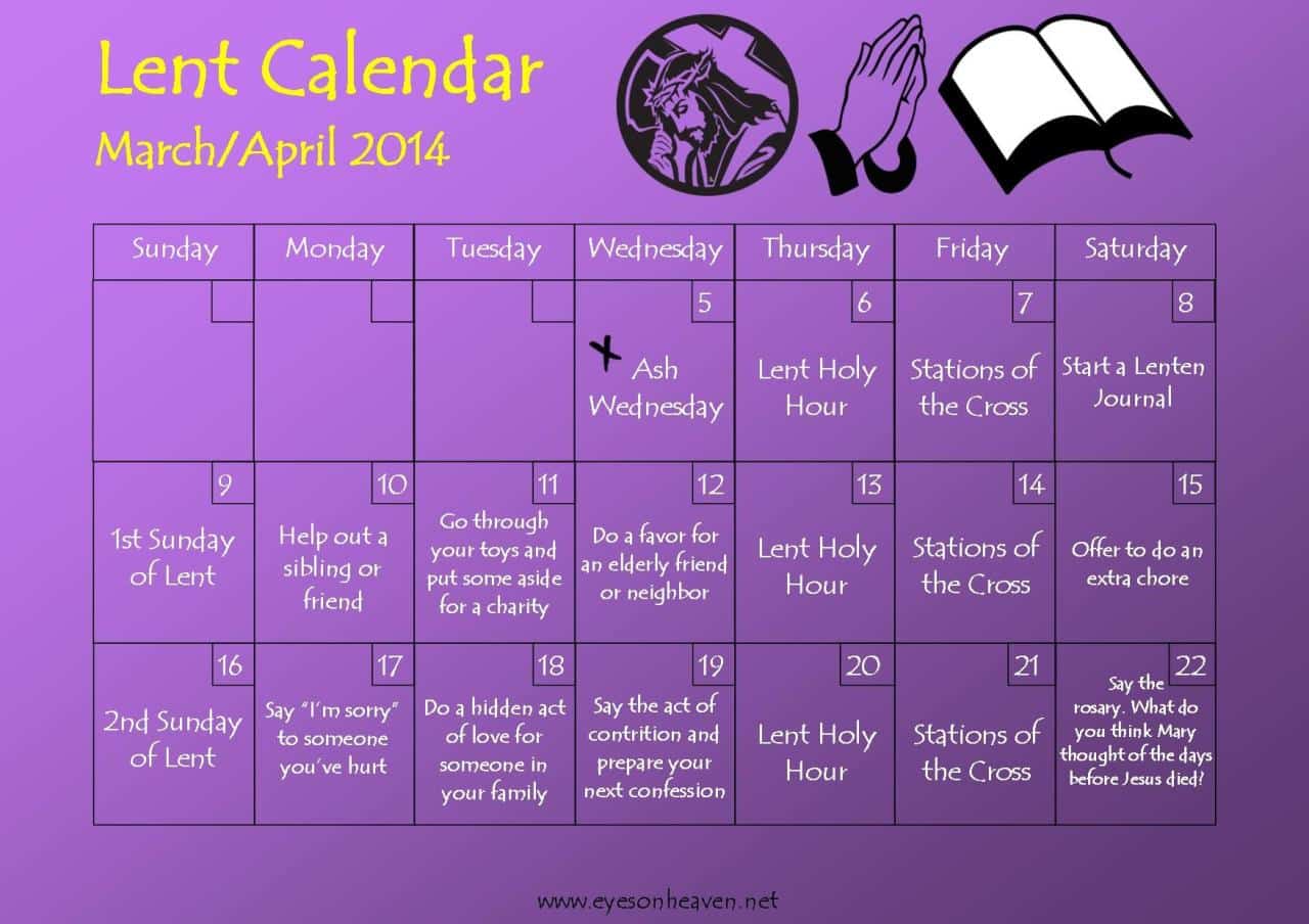 Lenten lent activities printable kids calendar coloring path pages walk ash wednesday journey color catholic activity countdown easter holy jesus