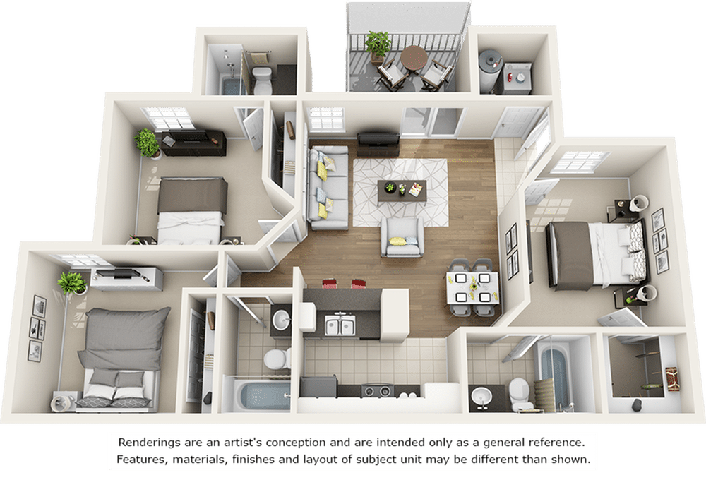 3 Room Apartment Near Me 2024