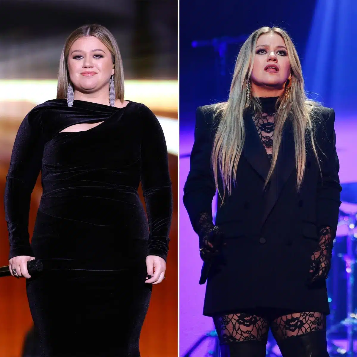Kelly clarkson weight loss diet pound reveals secret her show Kelly Clarkson's weight loss and her message to fans