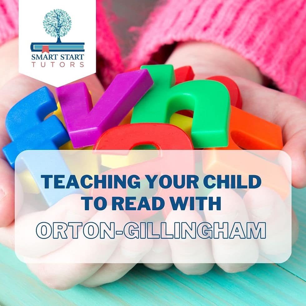 Orton Gillingham Tutors Near Me