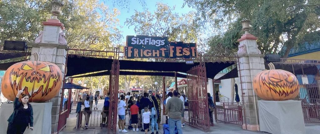 Six Flags Fright Fest October 2024 haunted houses and scare zones