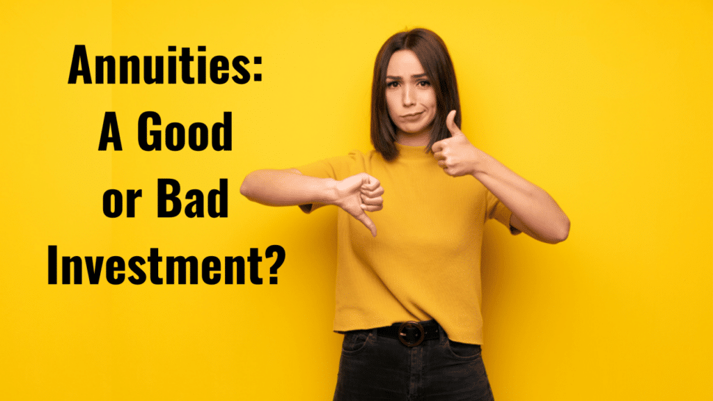 Annuity Is Bad 2024