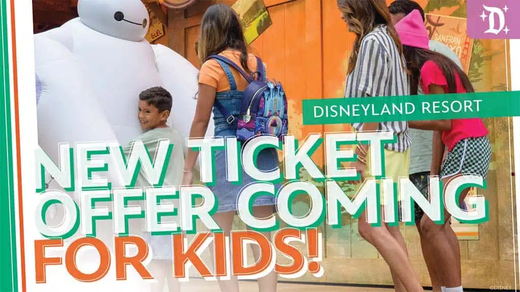 Disneyland ticket discounts for October 2024 under 
