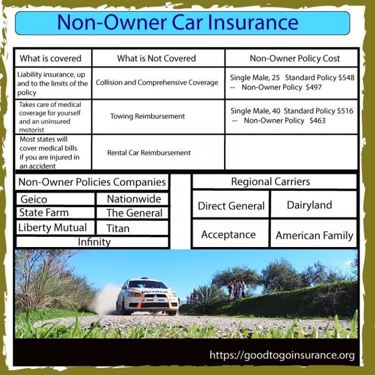 Non Owner Car Insurance 2024