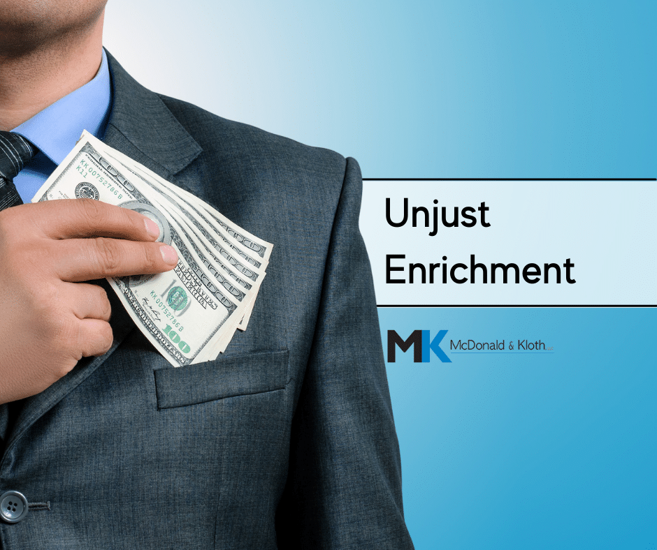 Unjust Enrichment