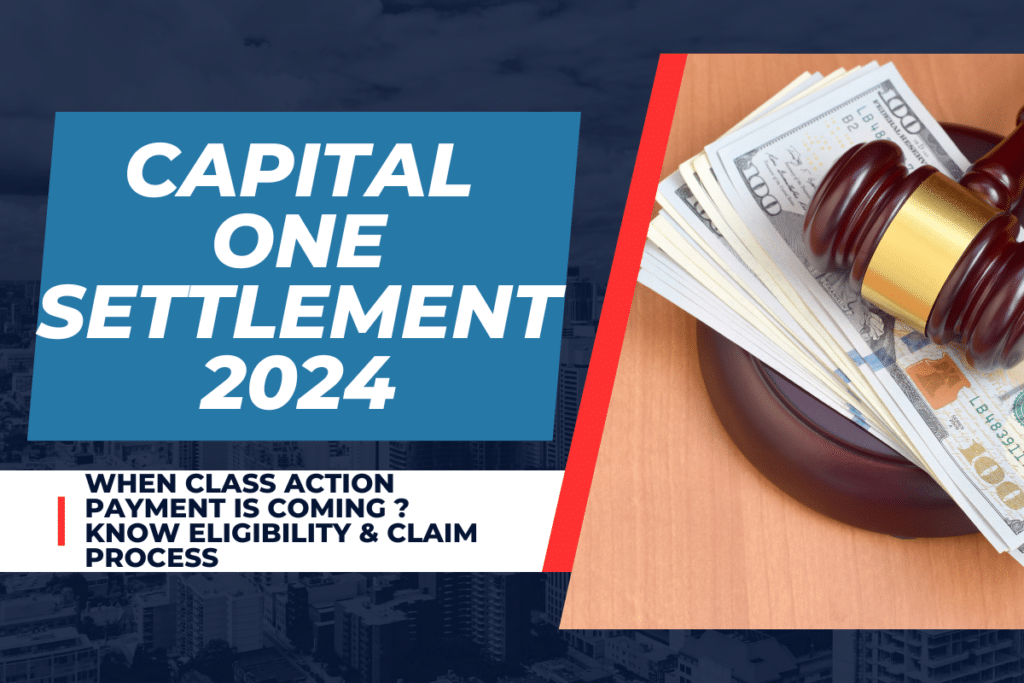 Capital One class action lawsuit October 2024 who is involved