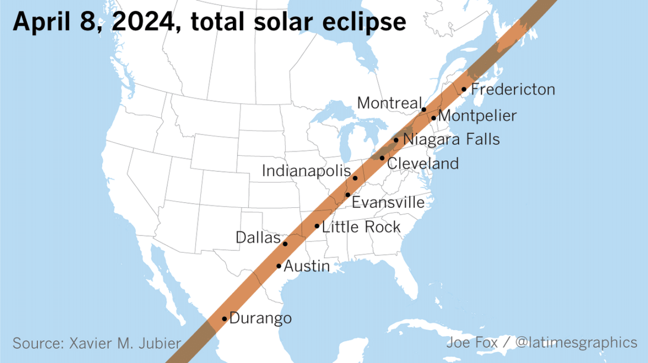 Will the October 2024 solar eclipse be visible in United States