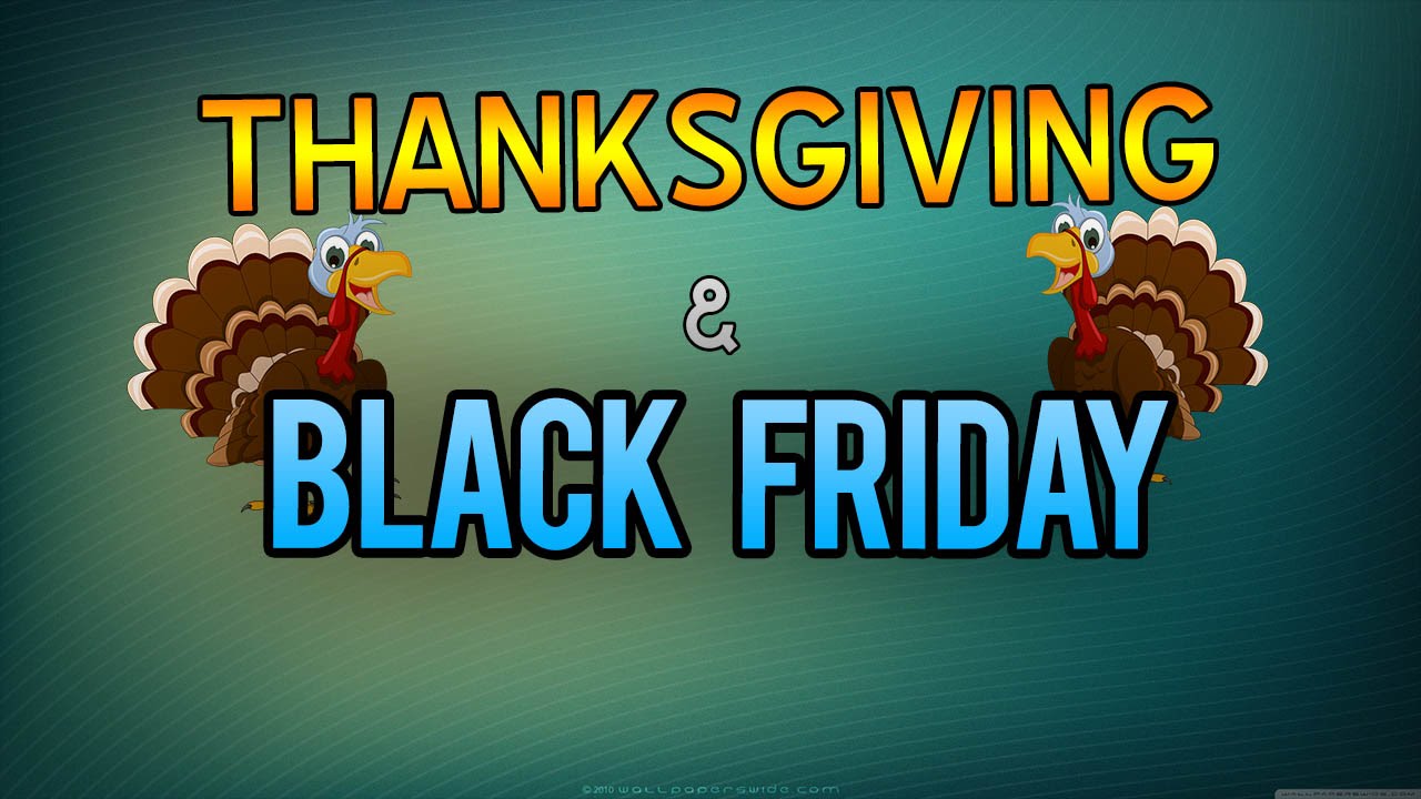 Thanksgiving deals and discounts on Black Friday