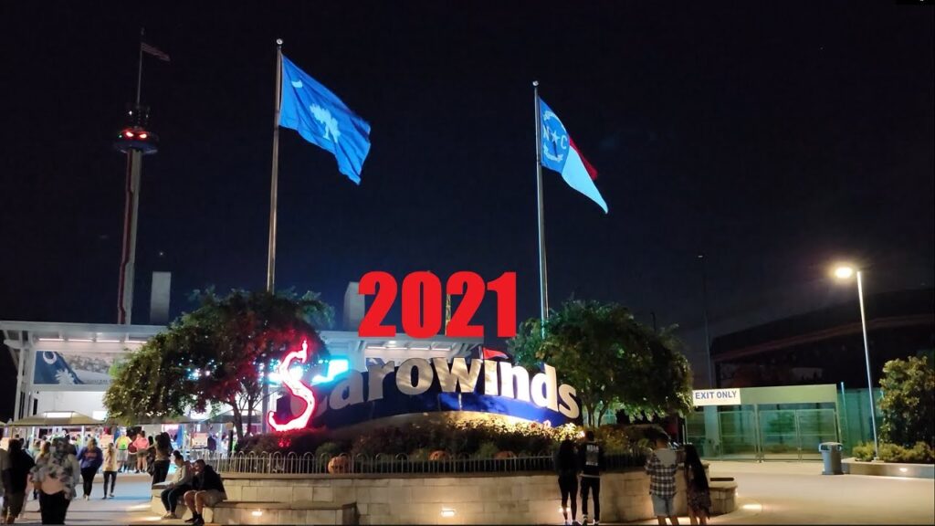 When does the Halloween event at Carowinds end in 2024