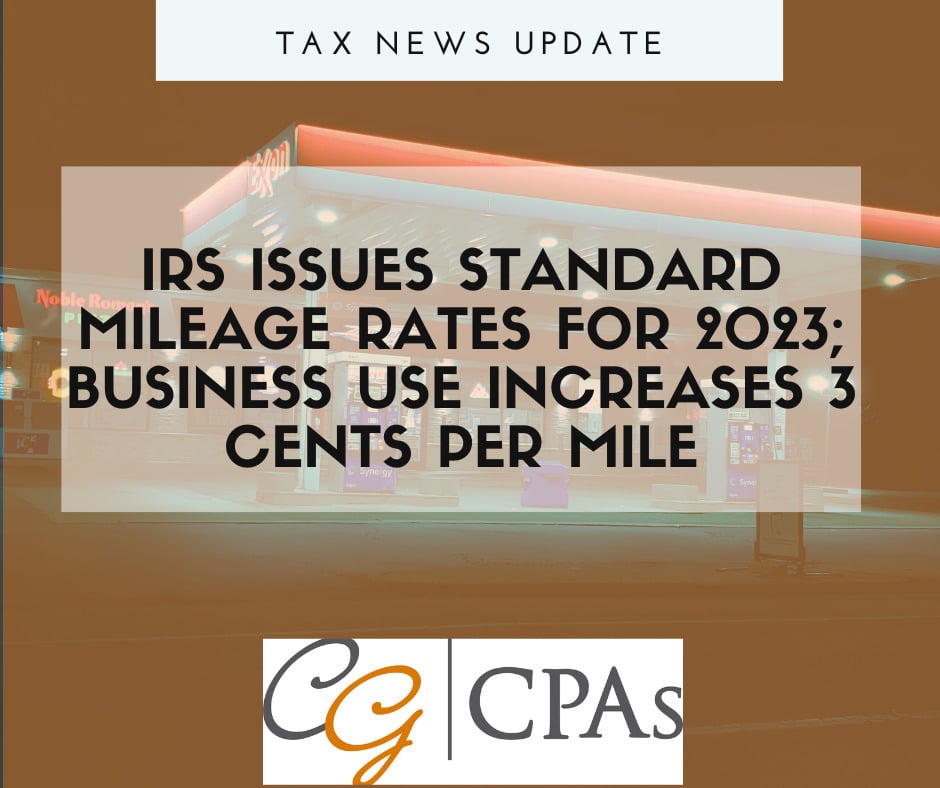 What is the standard mileage rate for October 2024?