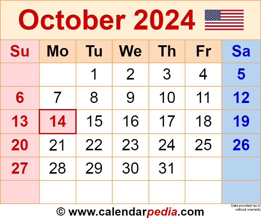 October 2024 tax filing deadline