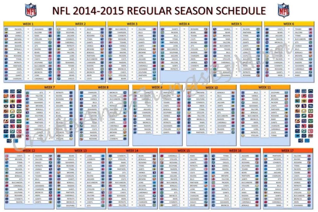 NFL Week 7 Schedule 2024