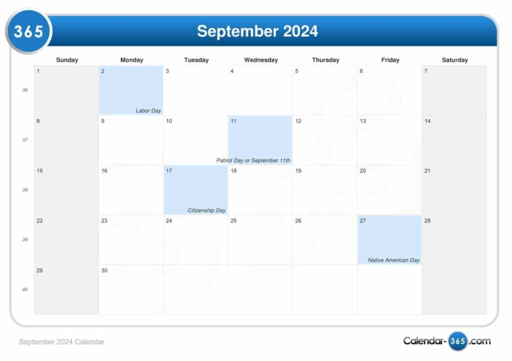 3rd Quarter October 2024