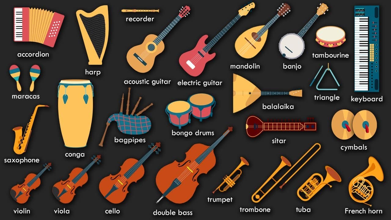 Acoustic Music Instruments List 2024